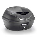 Kappa (Top Box) Monolock - K355NT2 (Black) Smoked Reflector 35L