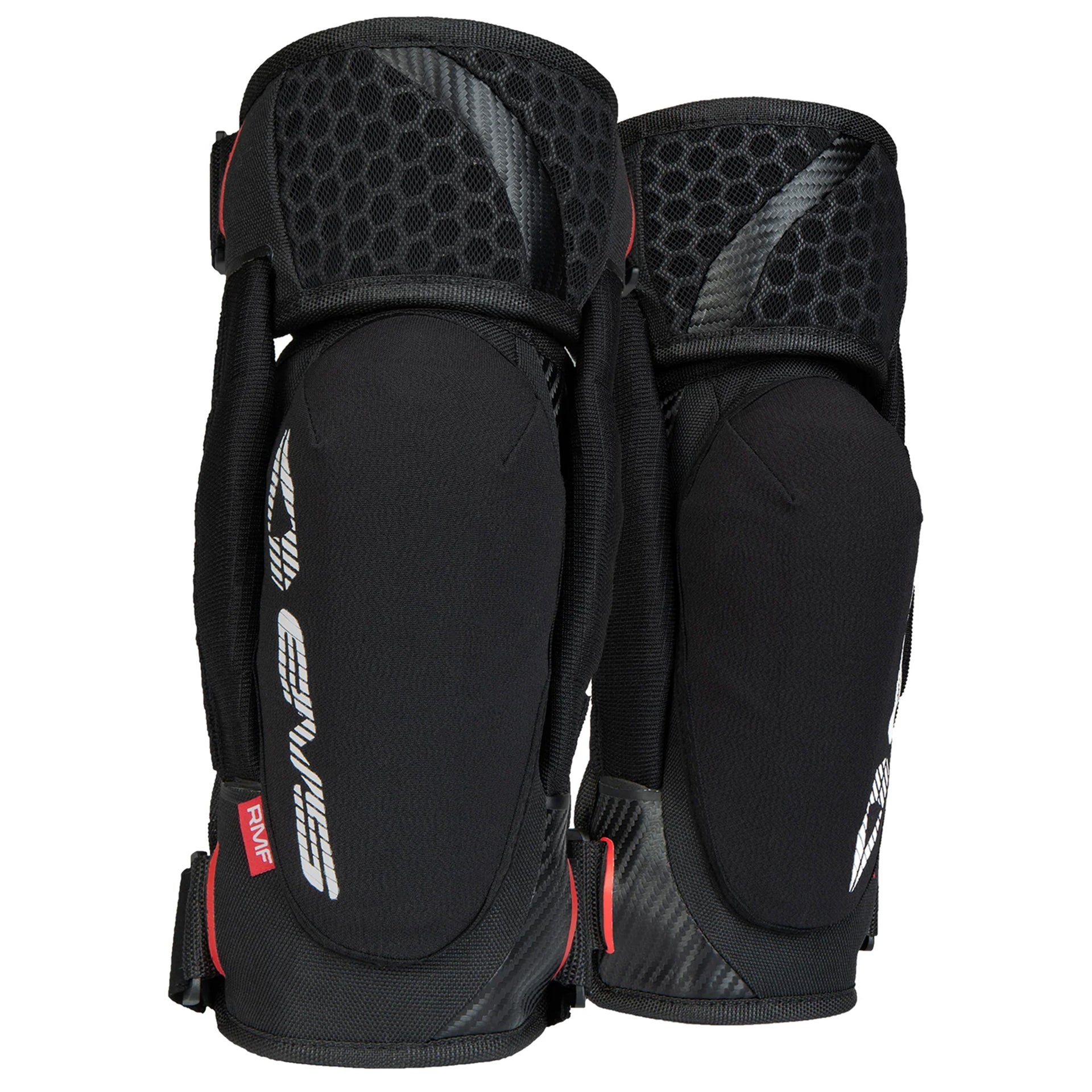 EVS Youth MX | Enduro Knee Brace Guards - Genesis (Black/Red)