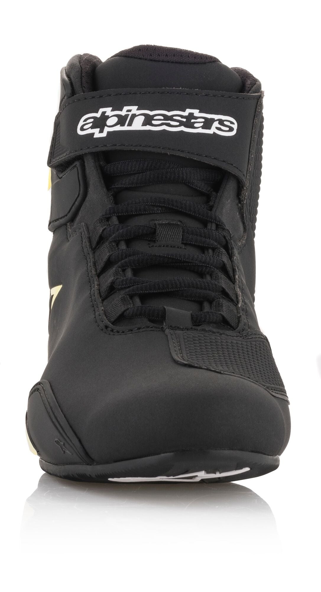 Alpinestars Sektor Motorcycle Riding Shoes (Black/Yellow Fluo)