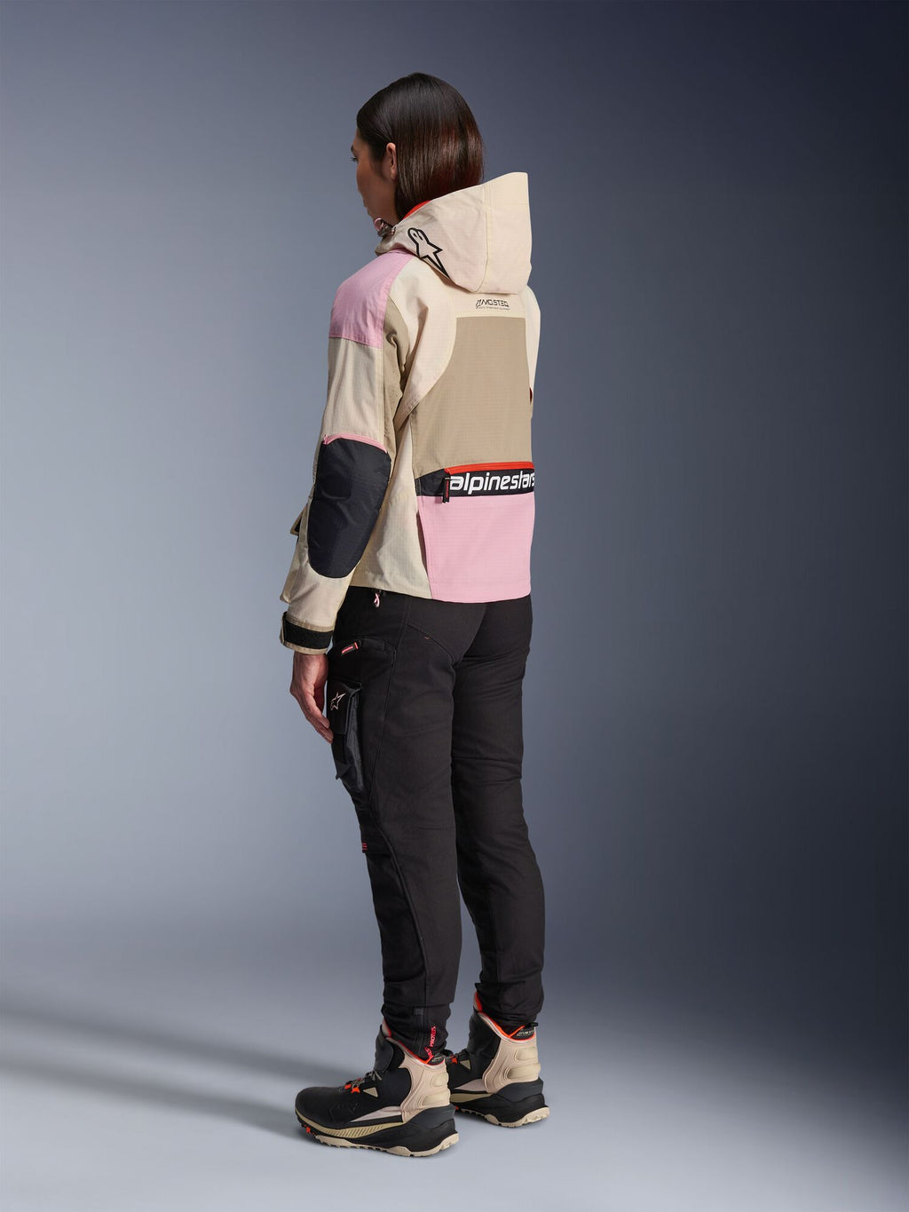 Alpinestars Stella MOLLY AIR Womens Jacket (Sand/Pink/Almond)