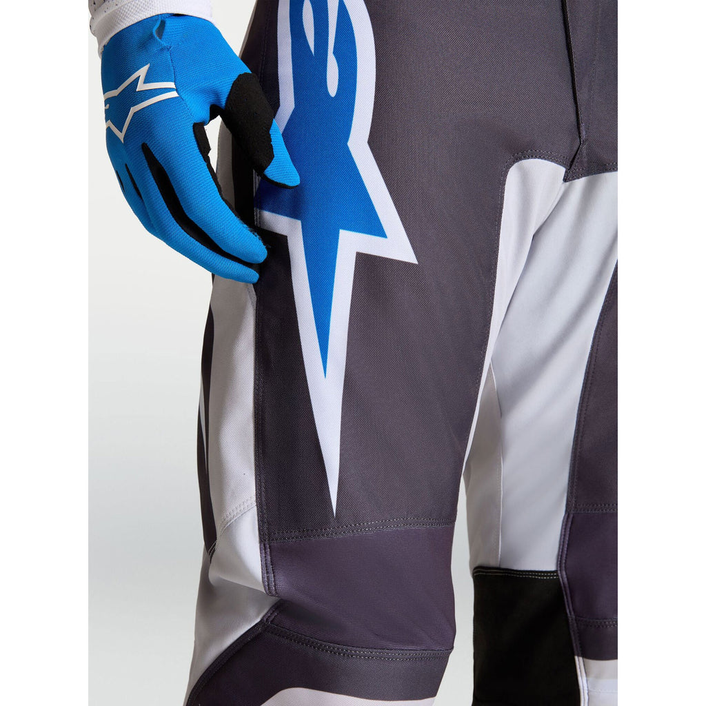 Alpinestars Fluid DRAG MX Pants (Graystone/Light Lilac/UCLA Blue)