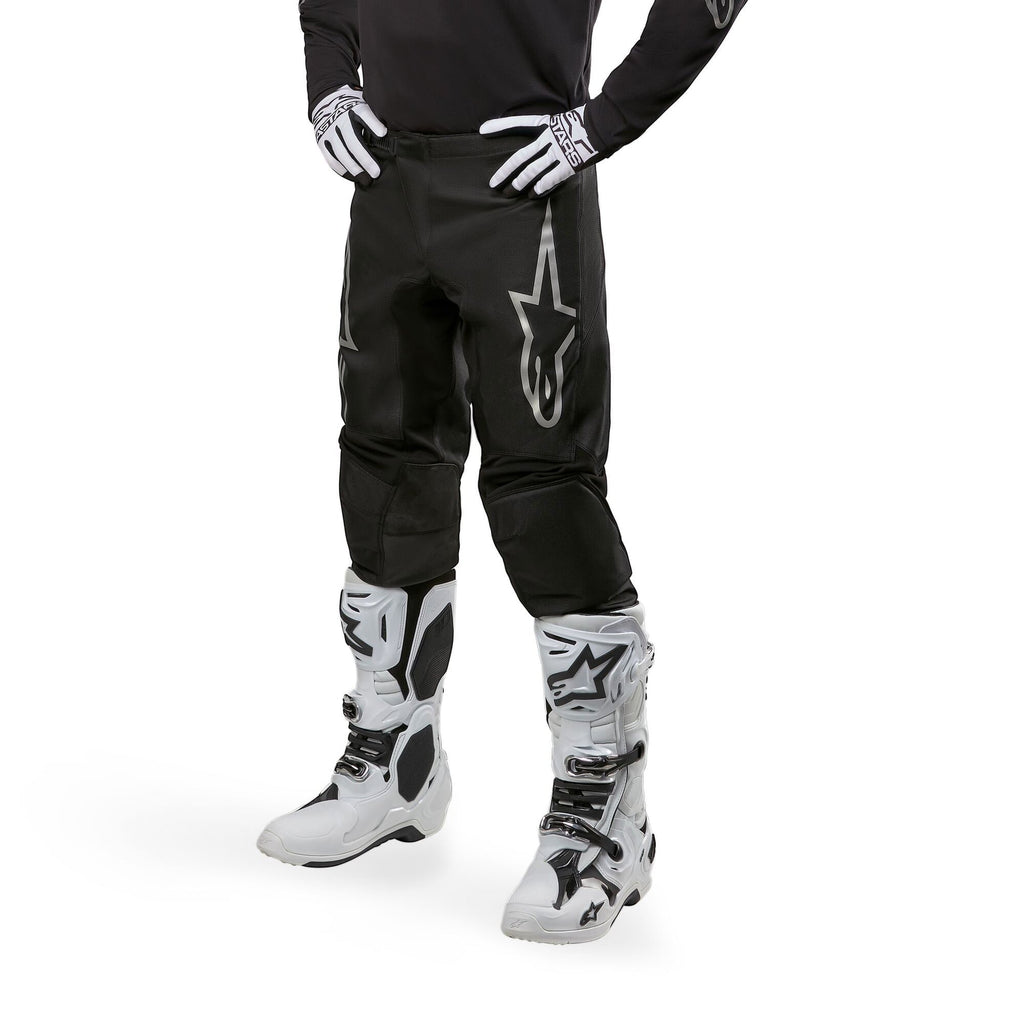 Alpinestars Fluid Graphite MX Pants (Black/Silver)