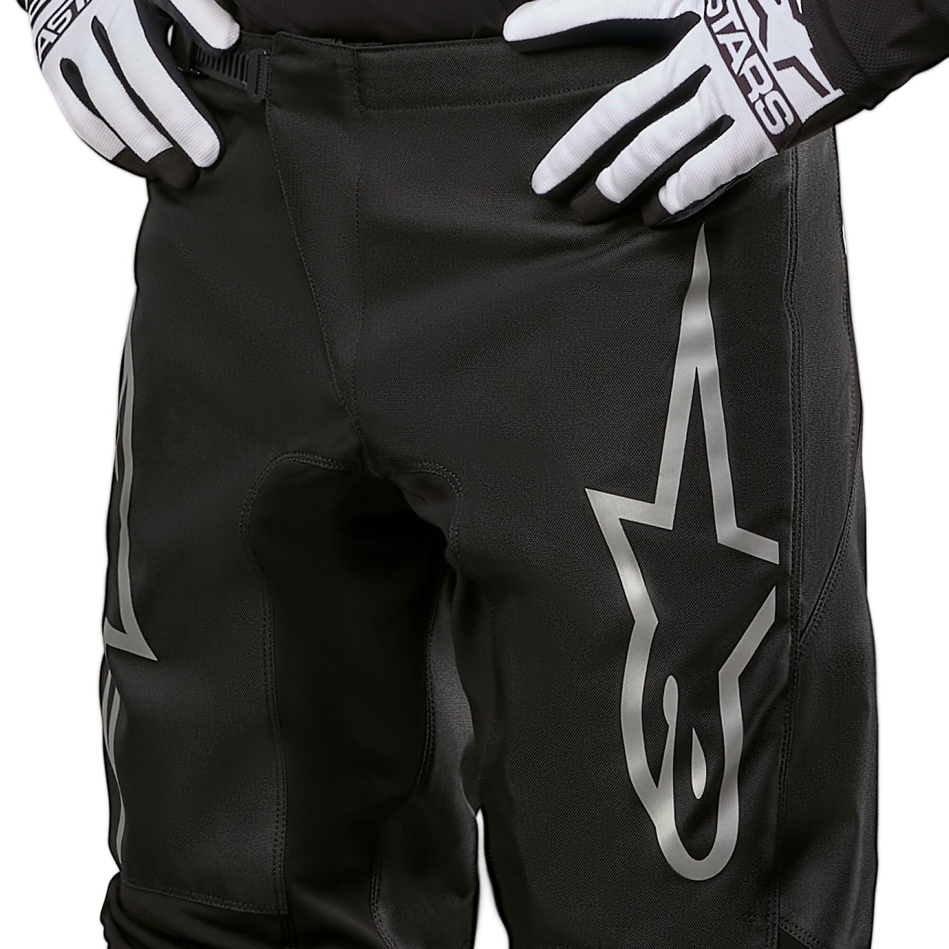 Alpinestars Fluid Graphite MX Pants (Black/Silver)