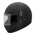 Merlin Revival Full Face Urban Motorcycle Helmet (Matt Black)