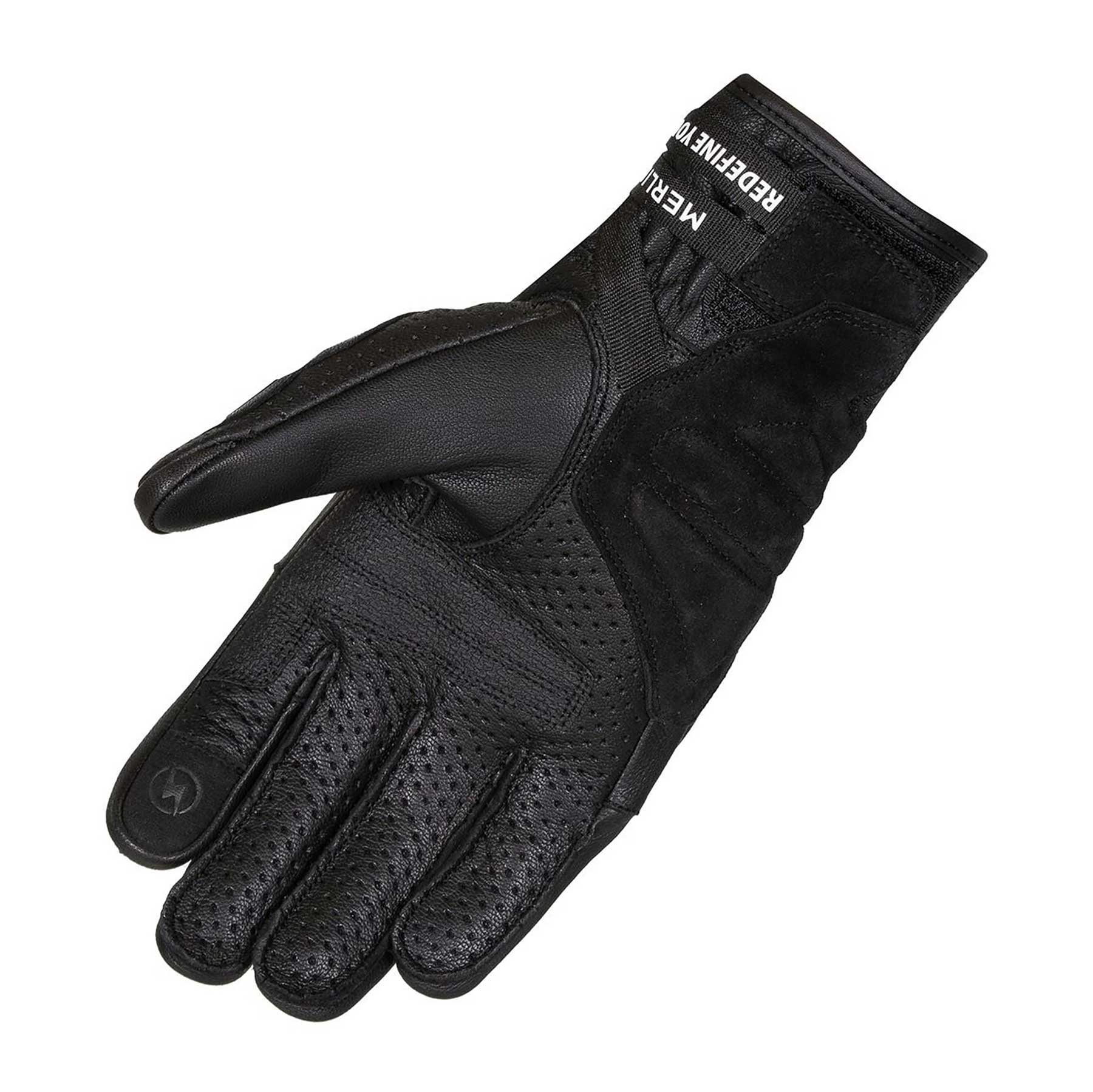 Merlin Overland Air D3O Leather Gloves (Black)