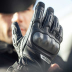 Merlin Overland Air D3O Leather Gloves (Black)