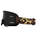 Oakley O-Frame Goggles - Desert Camo (Black) Dark Grey & Clear Lens