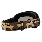 Oakley O-Frame Goggles - Desert Camo (Black) Dark Grey & Clear Lens