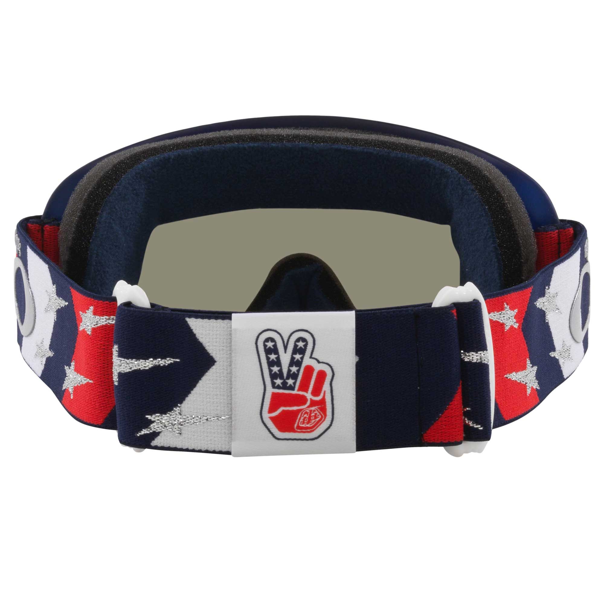 Oakley O-Frame Goggles TLD RWB Stars (Navy/Red) Dark Grey Lens *NO BOX*