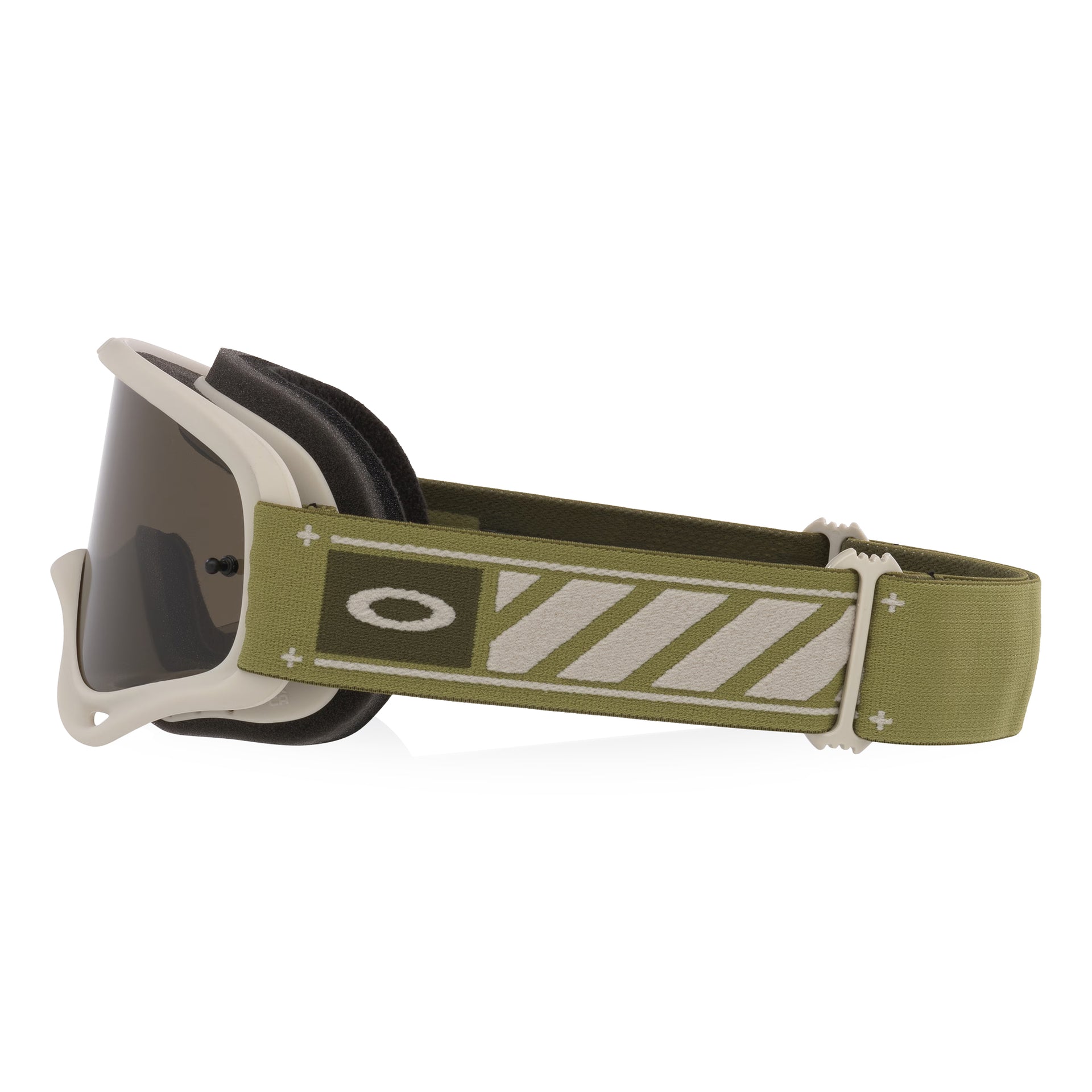 Oakley O-Frame FERN HAZARD Goggles (Army Green) Dark Grey Lens