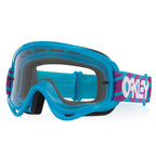 Oakley O-Frame BLUE BOLTS Goggles (Blue/Purple) Clear Lens