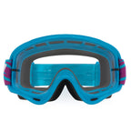 Oakley O-Frame BLUE BOLTS Goggles (Blue/Purple) Clear Lens