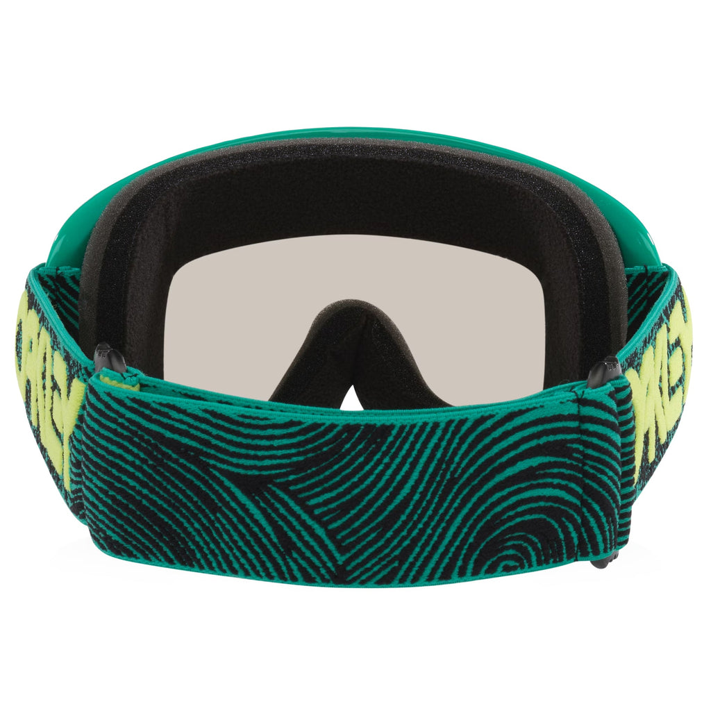 Oakley O-Frame CELESTE FINGERPRINT Goggles (Green/Black) Light Grey Lens