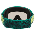 Oakley O-Frame CELESTE FINGERPRINT Goggles (Green/Black) Light Grey Lens