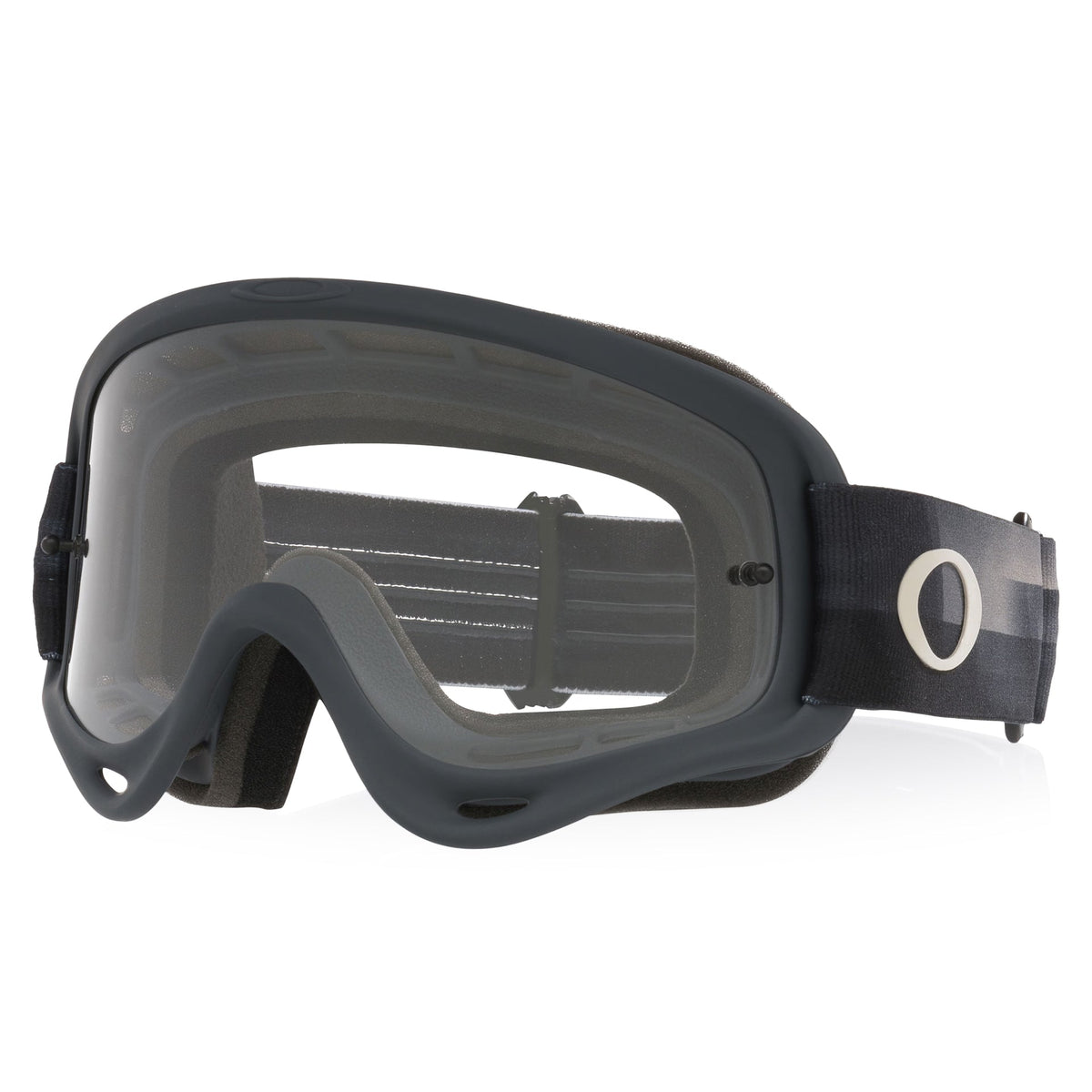 Oakley O-Frame SPEED BLUR Goggles (Grey Smoke) Clear Lens