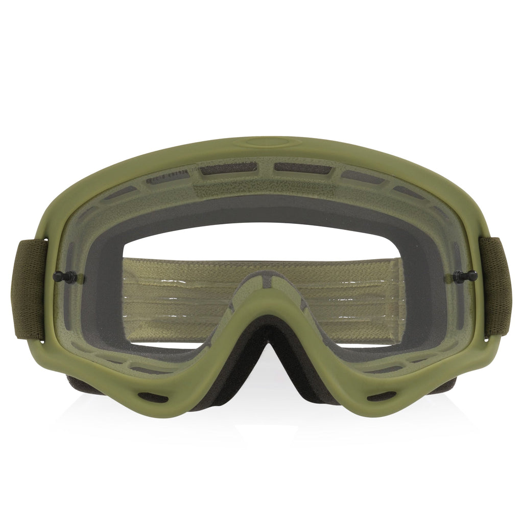 Oakley Youth O-Frame XS Dark Brush Goggles (Kaki) Clear Lens