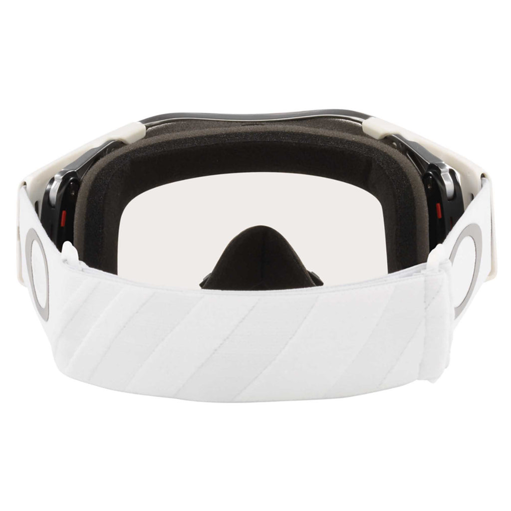 Oakley Airbrake Goggles - TUFF BLOCKS (White) Clear Len