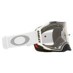 Oakley Airbrake Goggles - TUFF BLOCKS (White) Clear Lens