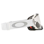 Oakley Airbrake Goggles - TUFF BLOCKS (White) Clear Lens