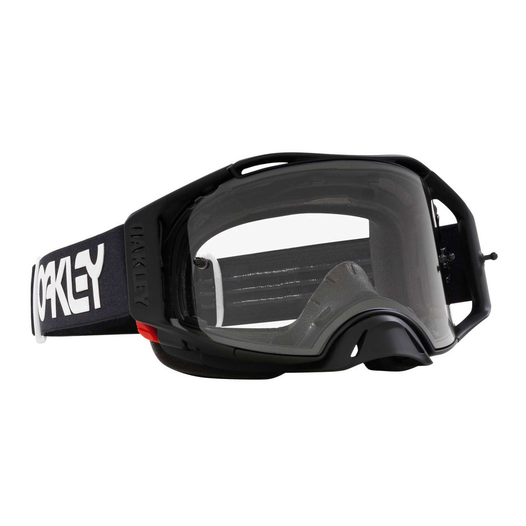 Oakley Airbrake Goggles - B1B (Black/White) Clear Lens