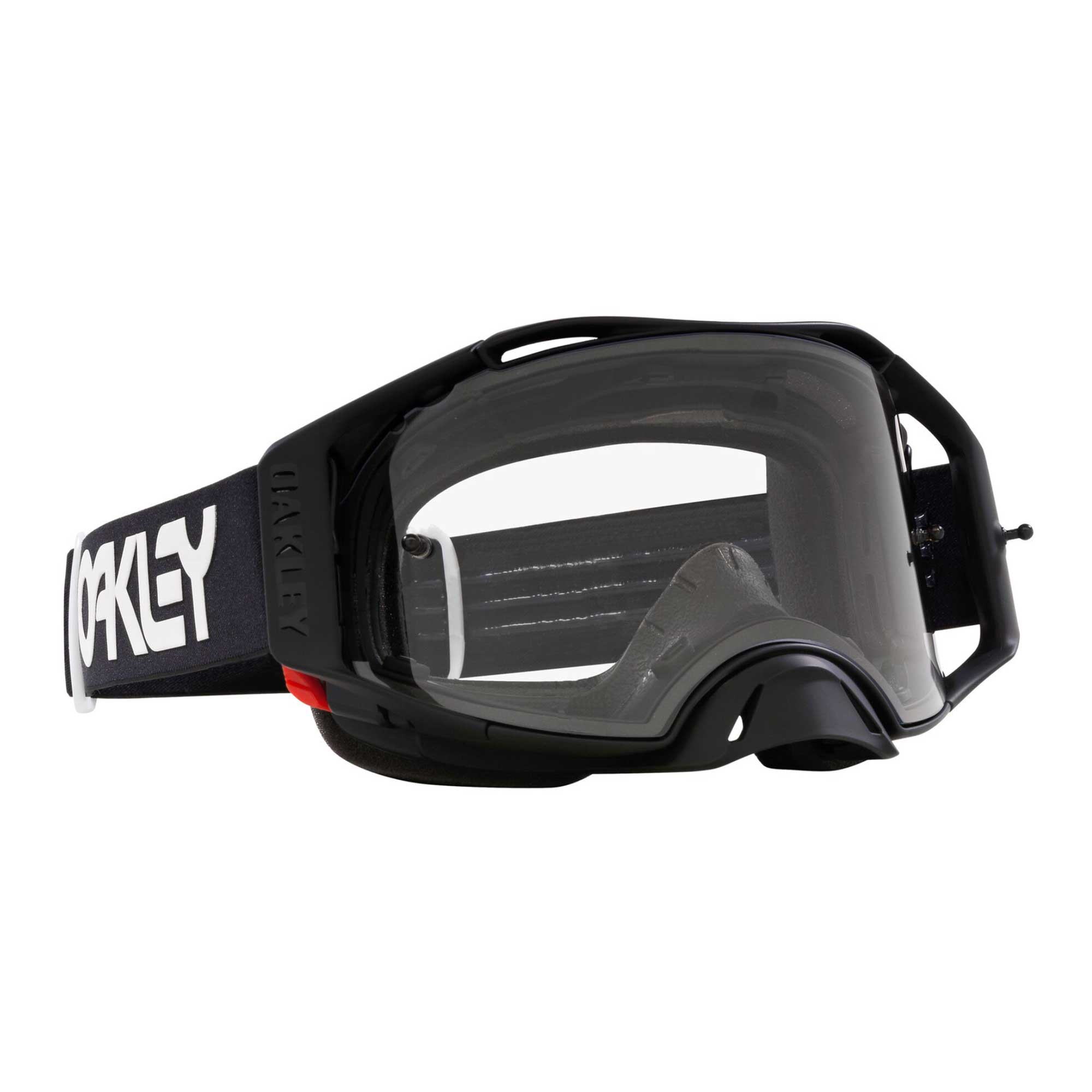 Oakley Airbrake Goggles - B1B (Black/White) Clear Lens