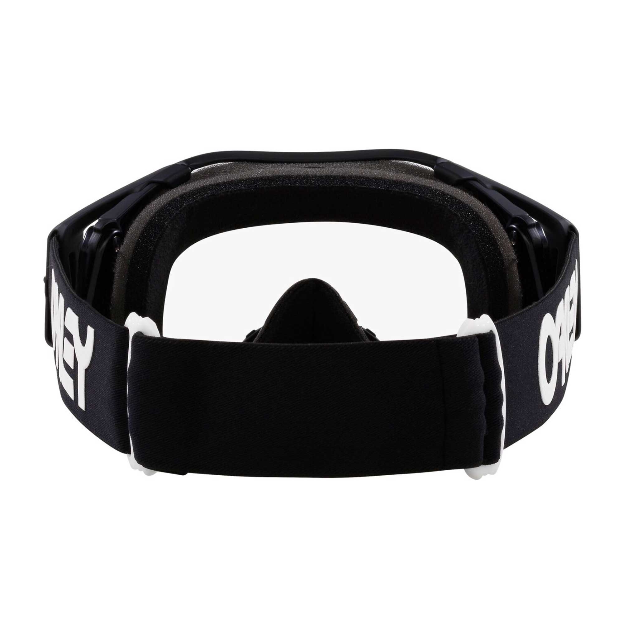Oakley Airbrake Goggles - B1B (Black/White) Clear Lens