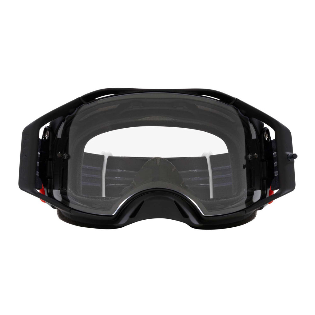 Oakley Airbrake Goggles - B1B (Black/White) Clear Lens