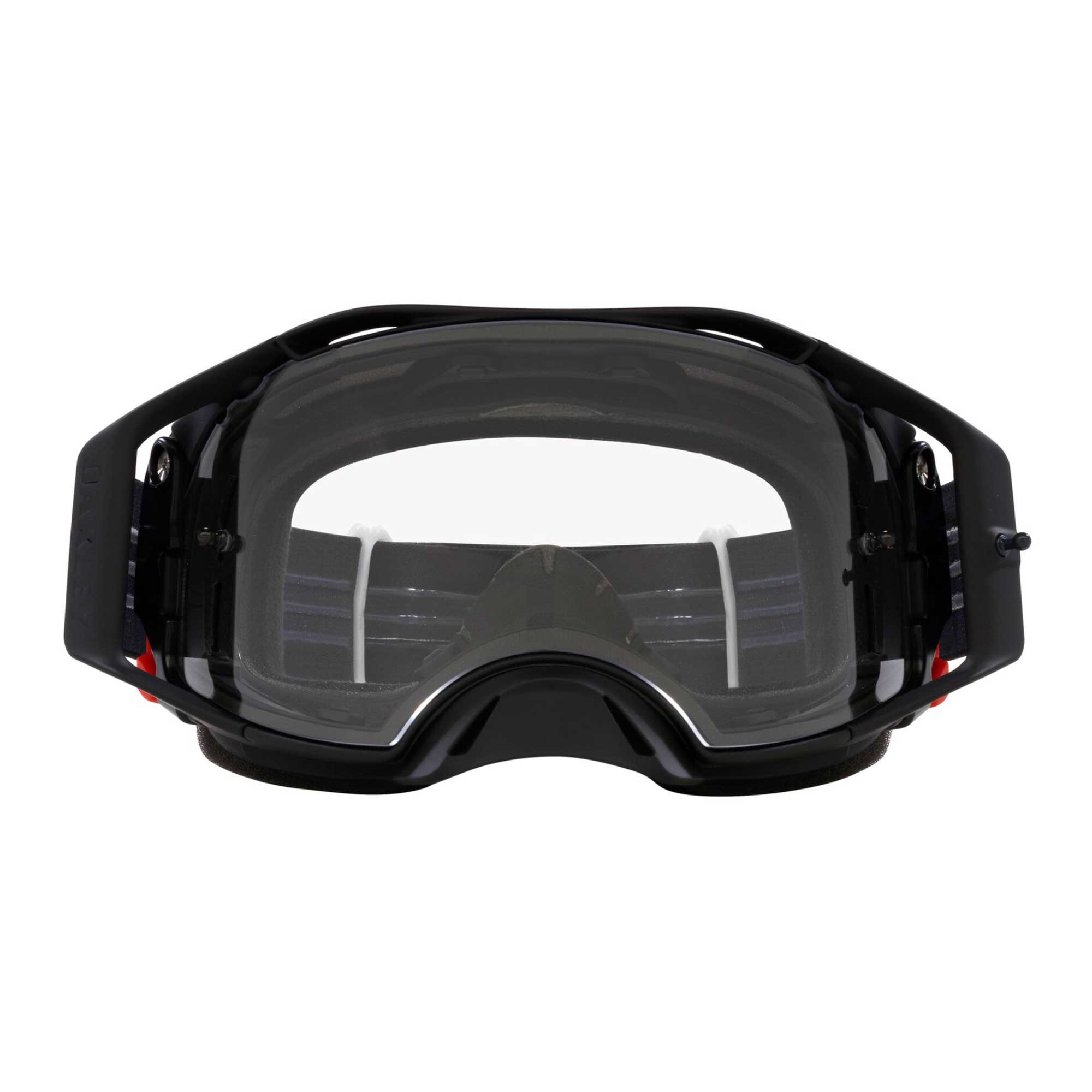 Oakley Airbrake Goggles - B1B (Black/White) Clear Lens