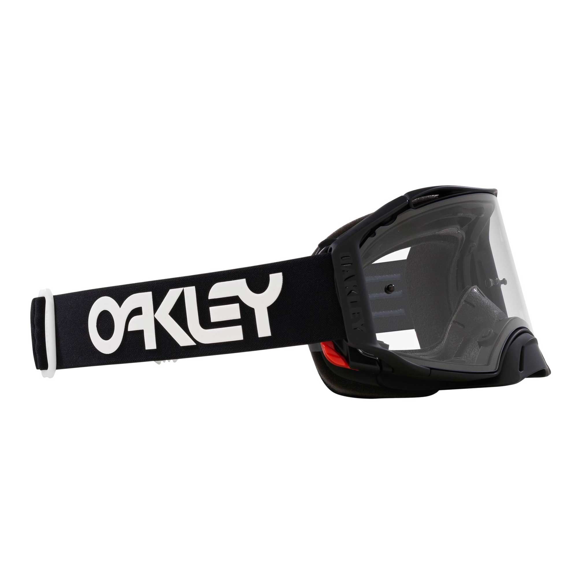 Oakley Airbrake Goggles - B1B (Black/White) Clear Lens