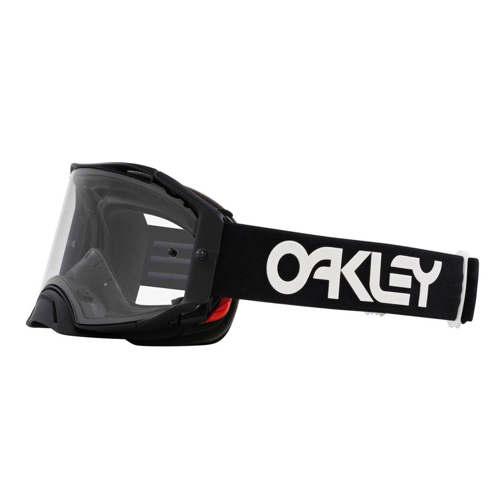 Oakley Airbrake Goggles - B1B (Black/White) Clear Lens