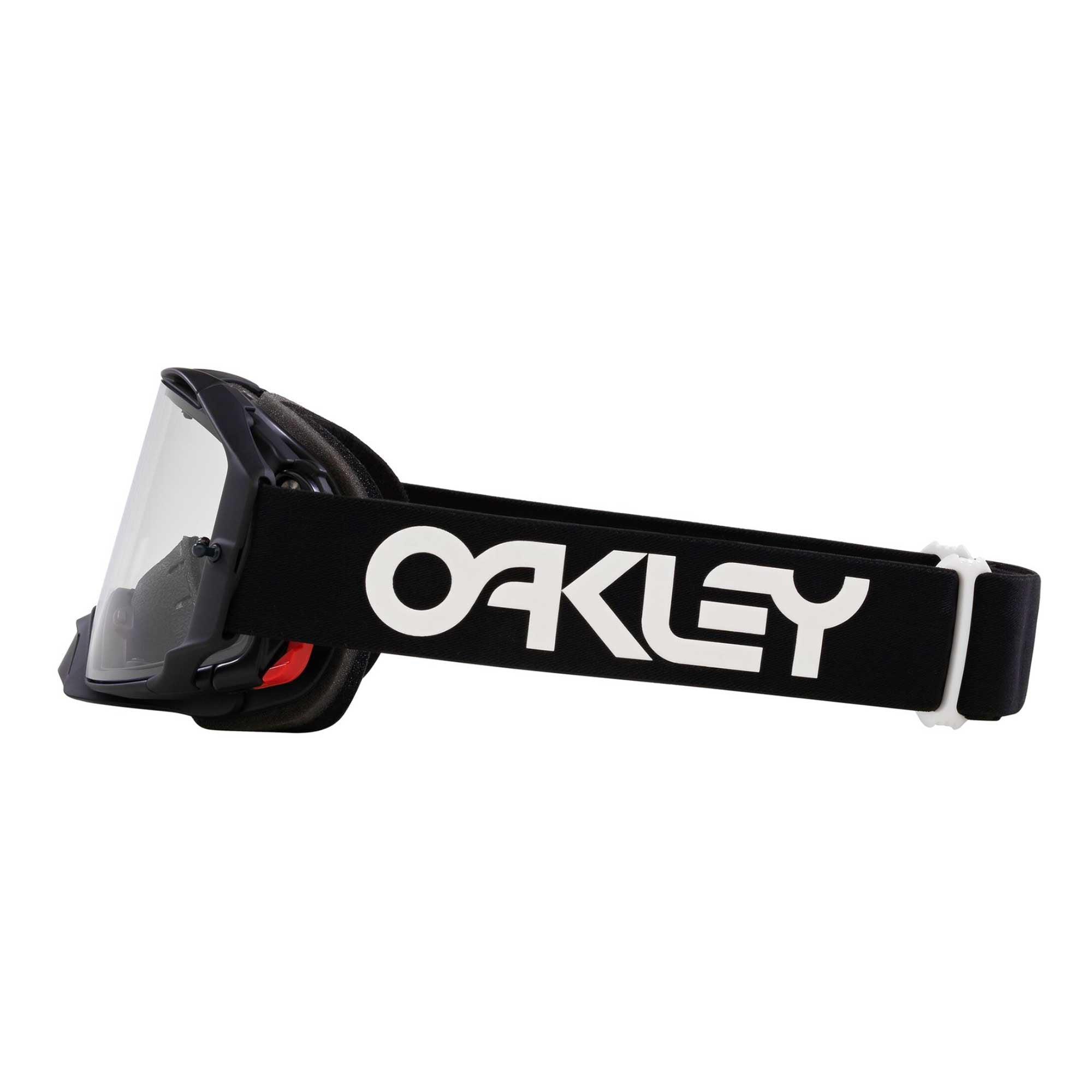 Oakley Airbrake Goggles - B1B (Black/White) Clear Lens