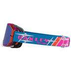 Oakley Airbrake Goggles - TLD Speed Stars (Blue/Blue/Red/Pink) PRIZM Black Ice Iridium Lens *NO BOX*