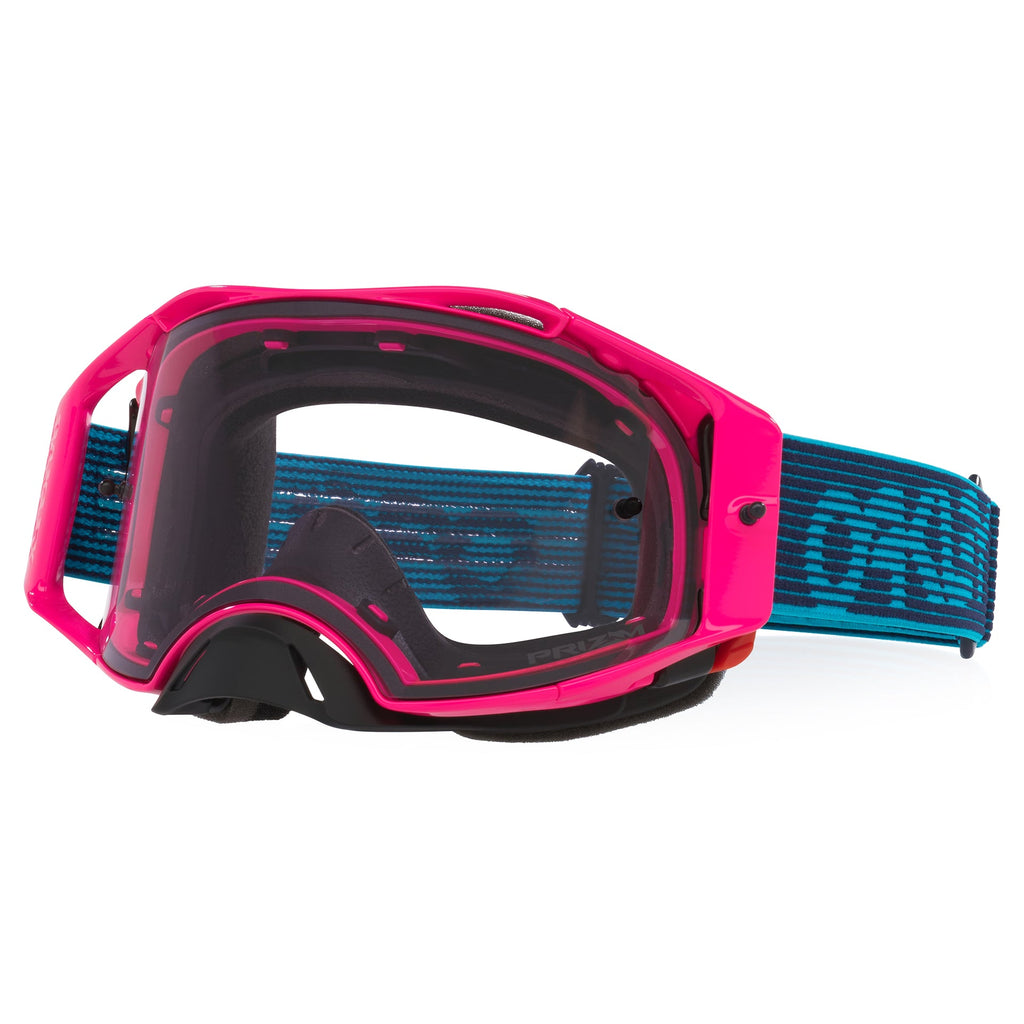 Oakley Airbrake Goggles - B1B STREAKS (Blue) PRIZM Clear Lens