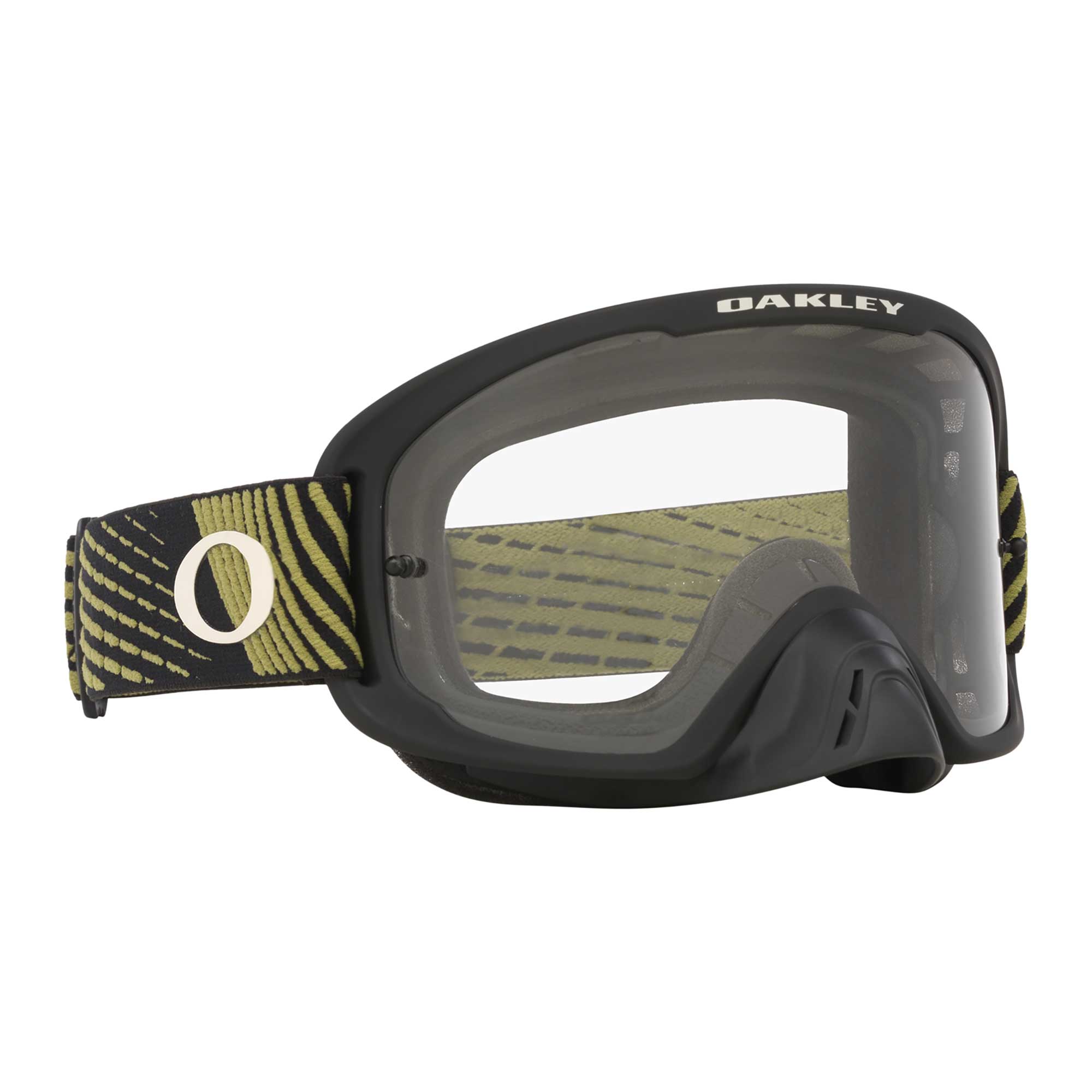 Oakley O-Frame 2.0 PRO Goggles (Green RIGID) Clear Lens *NO BOX*