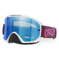 Oakley O-Frame 2.0 PRO Goggles (White/Pink Streaks) Black Ice Iridium Lens