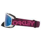 Oakley O-Frame 2.0 PRO Goggles (White/Pink Streaks) Black Ice Iridium Lens