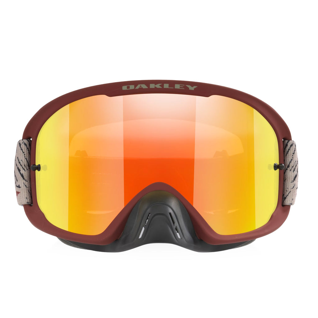 Oakley O-Frame 2.0 PRO Goggles (Sand Ruts) FIRE Iridium Lens