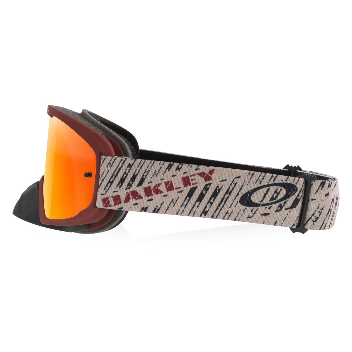 Oakley O-Frame 2.0 PRO Goggles (Sand Ruts) FIRE Iridium Lens