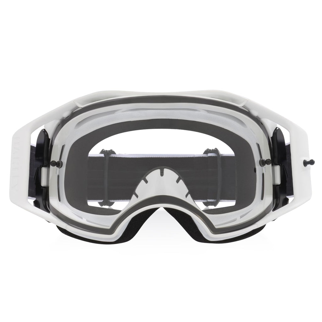 Oakley Airbrake LITE Goggles (Matte White) Clear Lens