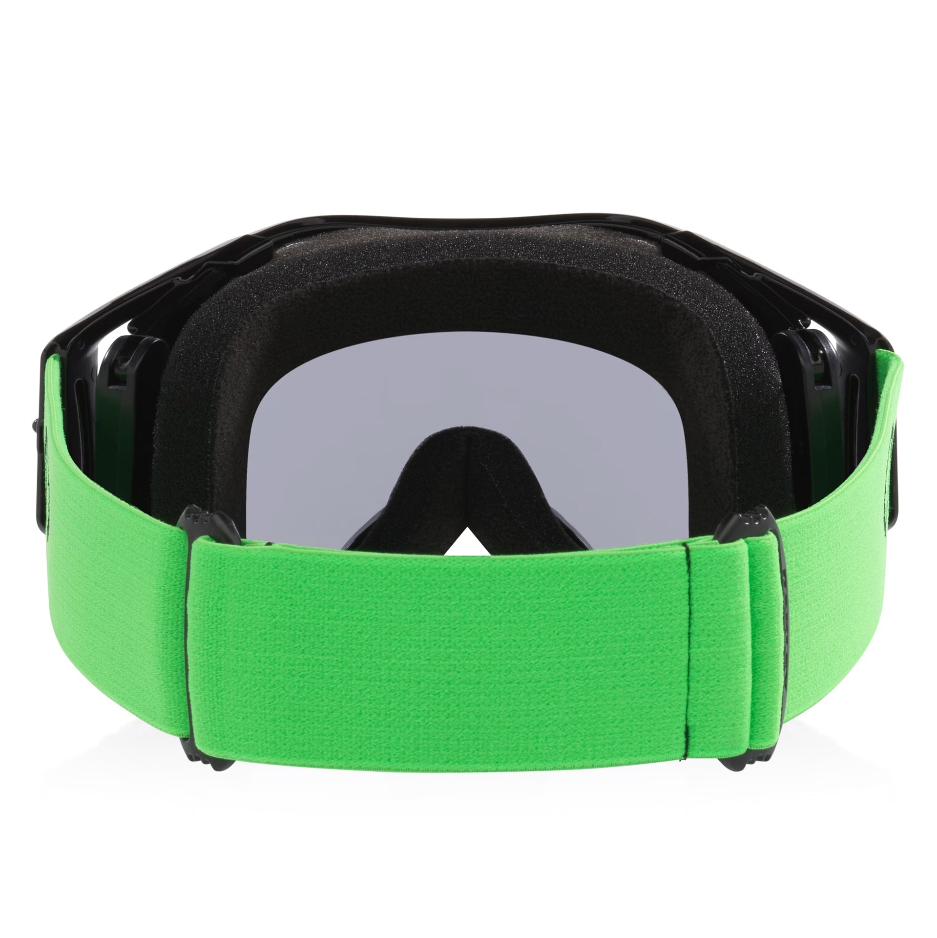 Oakley Airbrake LITE Goggles (Black/Green) Dark Smoke Lens