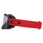 Oakley Airbrake LITE Goggles (Black/Red) Light Smoke Lens