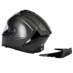 VCAN H162 X-Zero Motorcycle Helmet (Black)