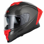 VCAN H162 X-Zero Motorcycle Helmet (Black/Red)