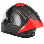 VCAN H162 X-Zero Motorcycle Helmet (Black/Red)