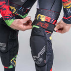 EVS MX | Enduro Knee Guards - SLAYCO96 (Red/Yellow/Green)