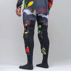 EVS MX | Enduro Knee Guards - SLAYCO96 (Red/Yellow/Green)