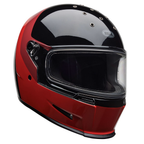 BELL ELIMINATOR MENACE Motorcycle Helmet (Red/Black)
