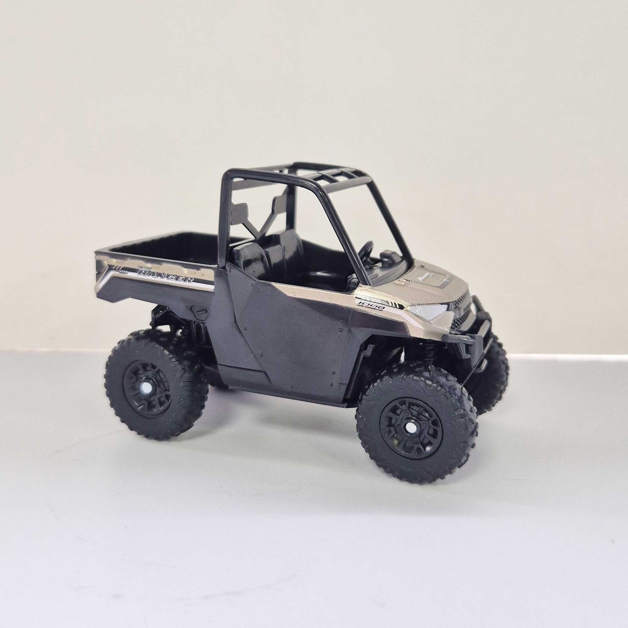 New Ray Toys - 1:30 - Buggy/UTV - Polaris RANGER XP1000 - Brown/Black