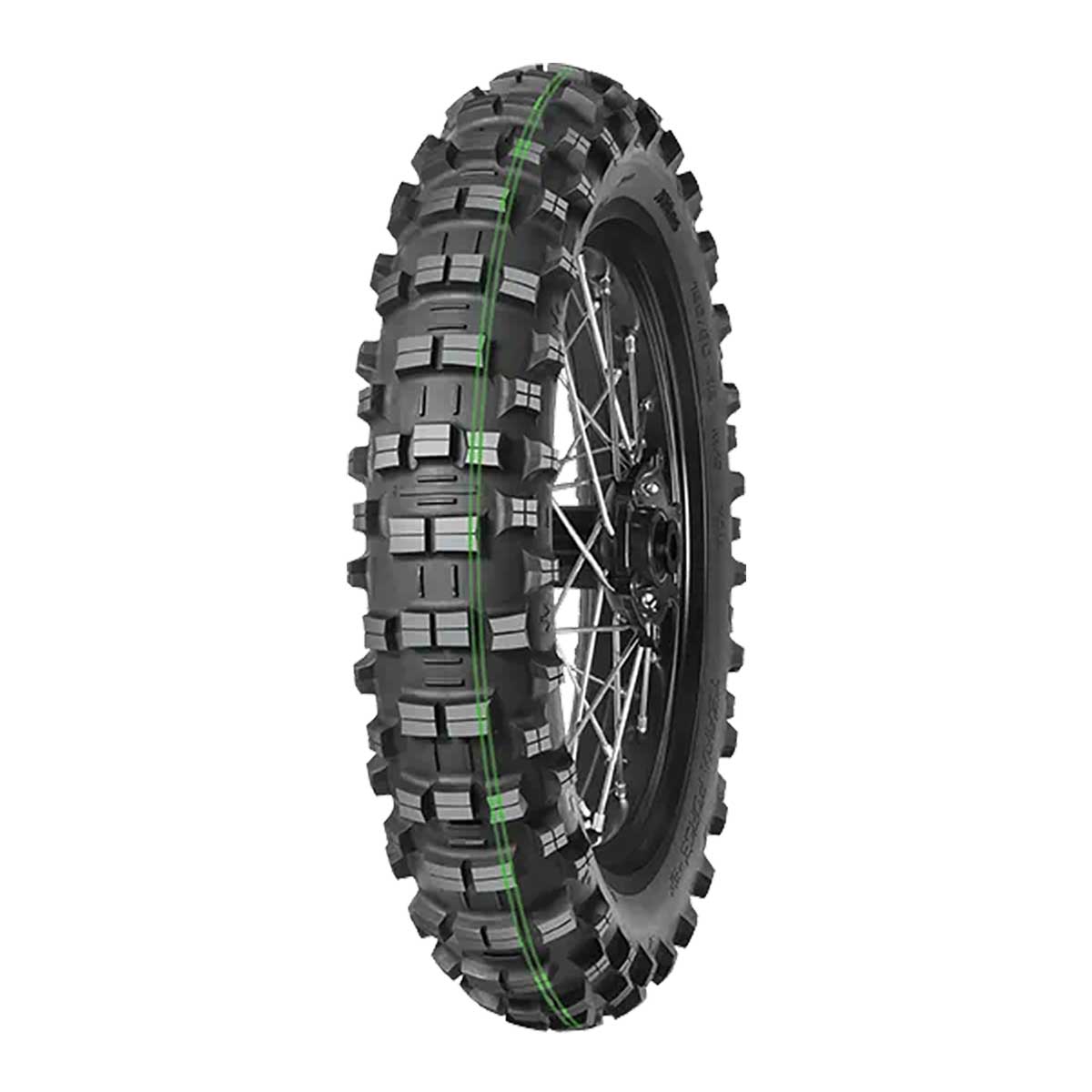Mitas - Tyre - TerraForce EF PRO - x2 Green - SUPER SOFT - EXTREME ENDURO - 140/80-18”