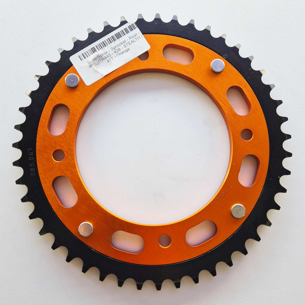 SuperSprox - Sprocket - Rear - 441U/TR443 - 428 - STEALTH - KTM SX85 03-26, Husqvarna TC85 14-26, Gas Gas MC85 21-26